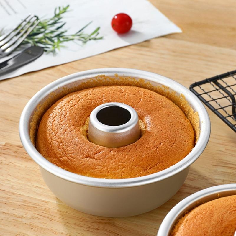 Practical Doughnuts Shape Baking Pan With Nonstick Coating Fixed Bottom Dessert Baking Tool Ideal For Home And Bakery Use