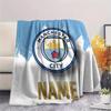 Custom Name MCFC Flannel Blanket, High Quality Comfortable for All Seasons, Home Decor, Warmth and Comfort