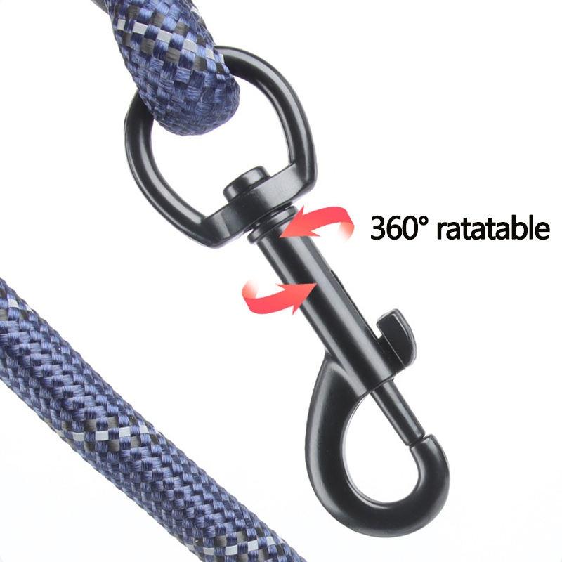 Heavy‑Duty Reinforced Dog Leash With Soft Padded Handle Durable Pet Walking Lead For Small Medium Large Dogs Pet Supplies
