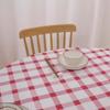 Yiceng Thickened Disposable Red & White Checkered Tablecloth