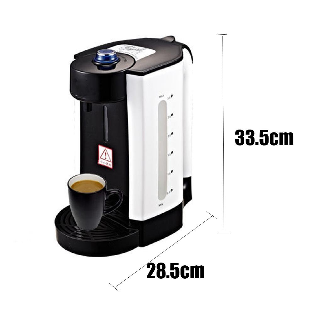 2000W 3L Electric Water Boiler Instant Heating Electric Kettle Water Dispenser Adjustable Temperature Coffee Tea Maker Office