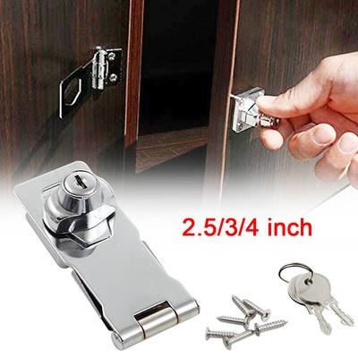 1 PCS Locking Hasp 2.5\"/3\"/4\" Hasp Heavy Duty Locking