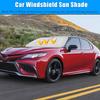 Car Windshield Sun Shade Foldable,Sun Protection for Car Front Windshield,Sun Protector for UV Ray,Car Interior Accessories for Sun Heat,Fit for