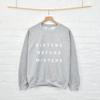 European & American Casual Letter Print Long Sleeve Hoodie T-Shirt - Fashionable Loose Fit Round Neck