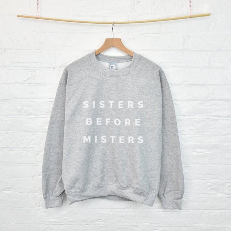 European & American Casual Letter Print Long Sleeve Hoodie T-Shirt - Fashionable Loose Fit Round Neck