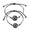 Lover Weaving Bracelet Luminous Sun Handmade Braided Rope Matching Bracelet Valentine's Day Jewelry Gifts