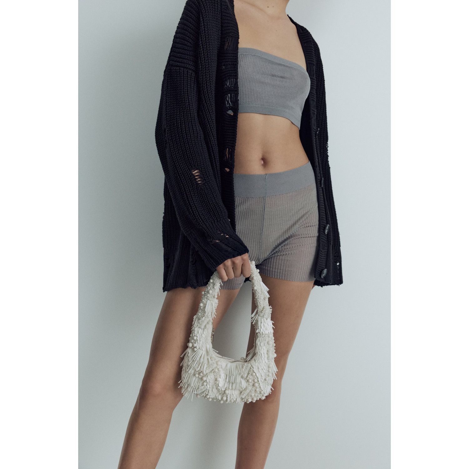 

BEADED SHOULDER BAG