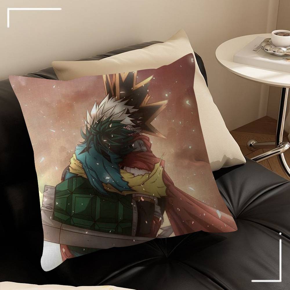 Deku Bakugou Shouto Hero Academia Pillow Gifts Home Office Furnishings Bedroom Sofa Car Cushion Cover Case 45x45cm