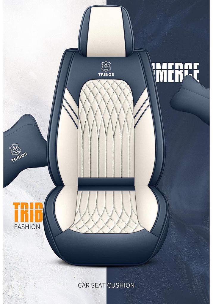 All-Season Full Leather Car Seat Cushion and Cover for Comfortable Fit
