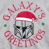 Star Wars The Mandalorian Childrens/Kids Heather Christmas Hoodie