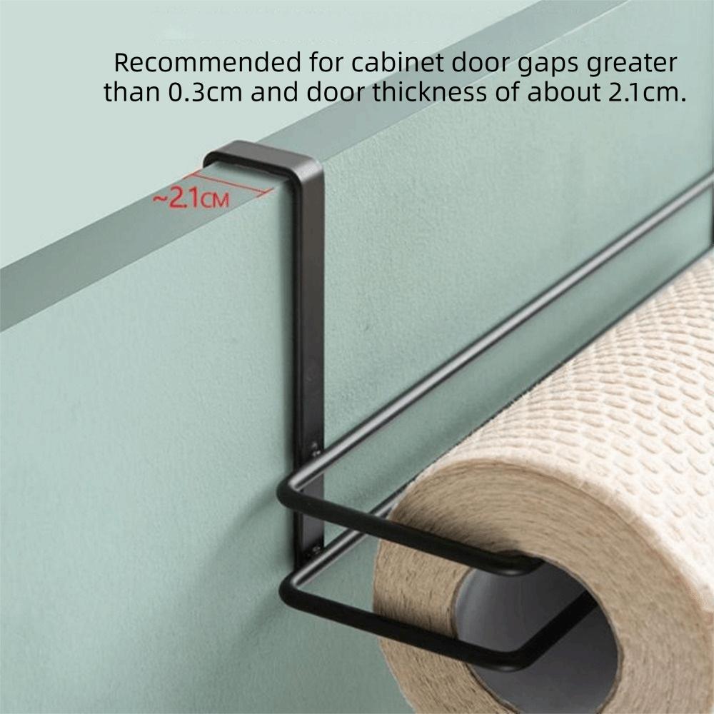 Wall Mounted Under Cabinet Paper Towel Holder Metal Paper Towel Rack  For Kitchen