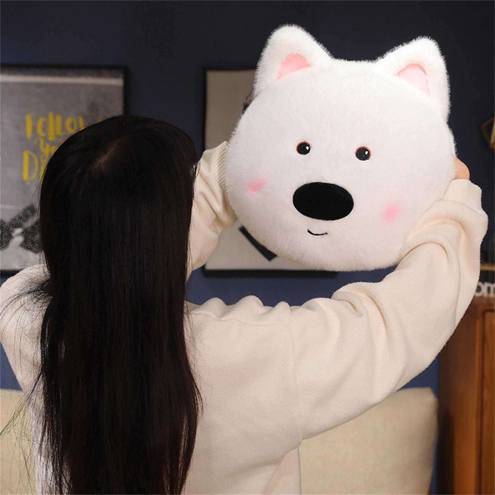 

Cute Plush Doll Toy Gift Cartoon Children s Rag Doll Doll One Size белый