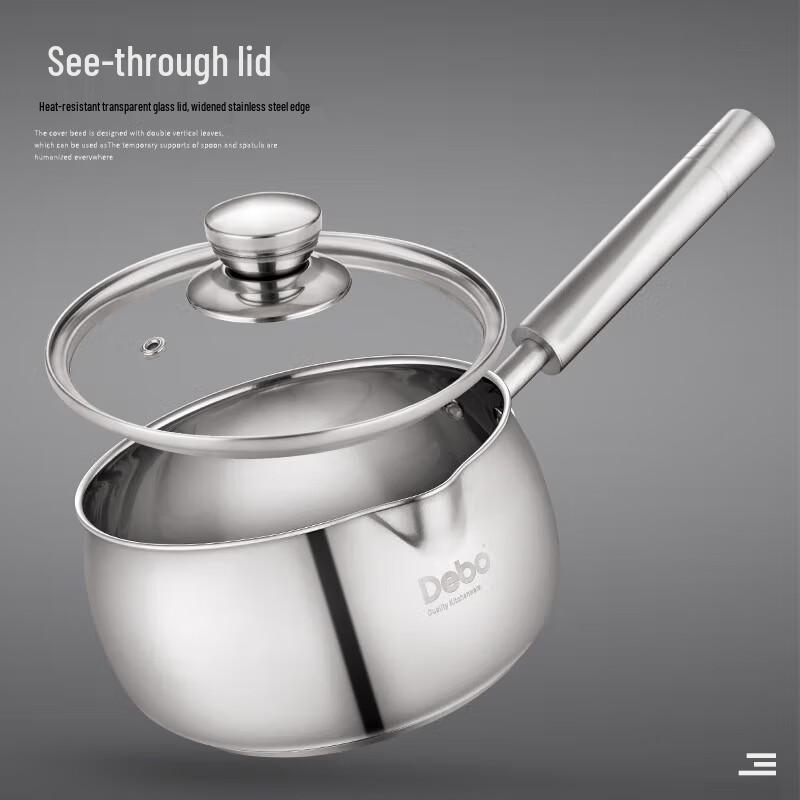 Debo 304 Stainless Steel Saucepan