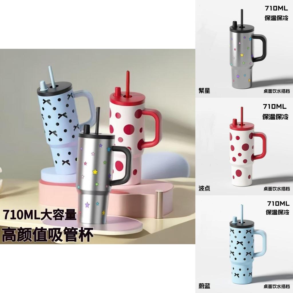 Light Insulated Travel Mug 316 Stainless Steel Leakproof With Handle For Outdoor And Commuting Use