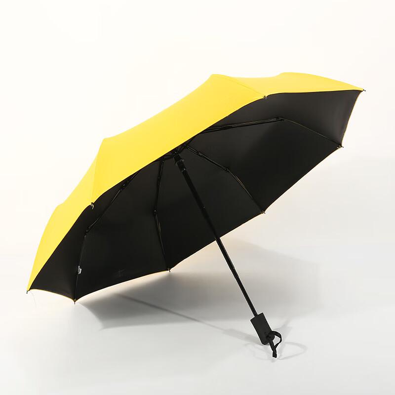 Pao Lian Solid Color UV Protection Folding Umbrella