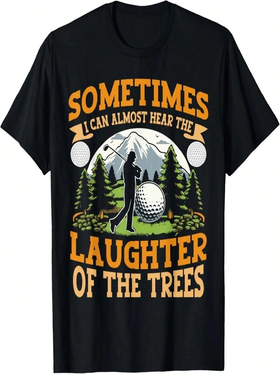 Golf Player Golfing Retro T-Shirt S разноцветный
