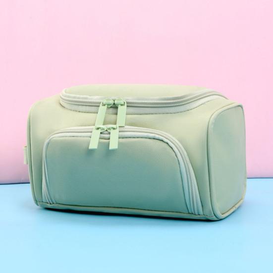 Roztomý pouzdro na tužky s velkou kapacitou, organizér na psací potřeby, multifunkční taška na zip pro školní potřeby, domov, kancelář, ubytovnu