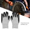 1 Pair Cut Resistant HPPE Gloves Wear Resistant Working Gloves Metal Manufacturing Supplies