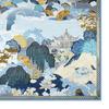 A-S037 Dream 90 Jiangnan Spring Scenery Silk Scarf