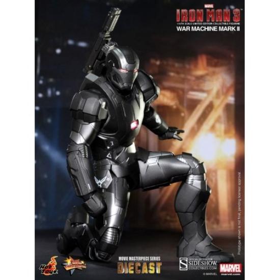 Movie Masterpiece DIECAST Iron Man 3 War Machine Mark II Scale Painted Movable Figure 1/6 Die-Cast