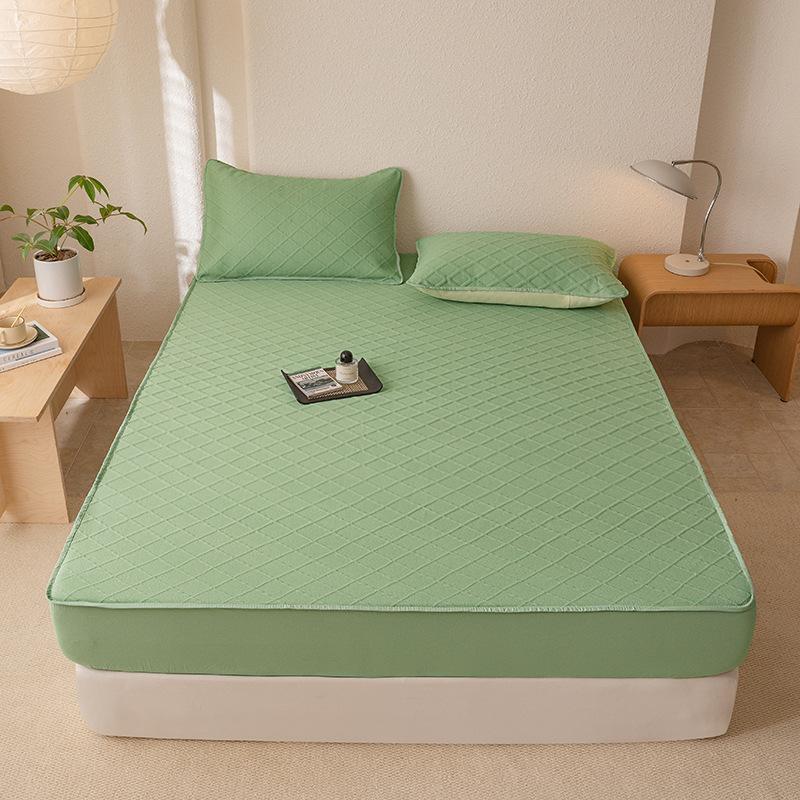 

Class A Zero-pressure Cloud Cotton Air Layer Quilted Bed Bag, Fitted Sheet, Mattress Cover, Anti-slip Protective Cover 90CM*200CM