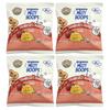 Earth's Best, Organic Melty Hoops, Puffcorn Snacks, 8+ Months, Strawberry + Mango, 4 Packets, 9g (0.32oz) Each