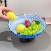 Blumenkeramik Obstteller Kuchenständer Dekorative Platte Snackschale Dessertteller Süßigkeitenschale Aufbewahrungstablett Ausstellungsständer