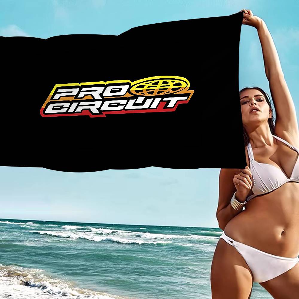Motorcycle Garage Pro Circuit Big Microfiber Beach Towels Quick Dry Towel Sand Beach Towels Pool Towel For Travel Swim Pool