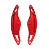 2PCS Aluminum Alloy Real Carbon Fiber Steering Wheel Shifter Paddle Cover Trim For Genesis G70 -2026 Car Supplies