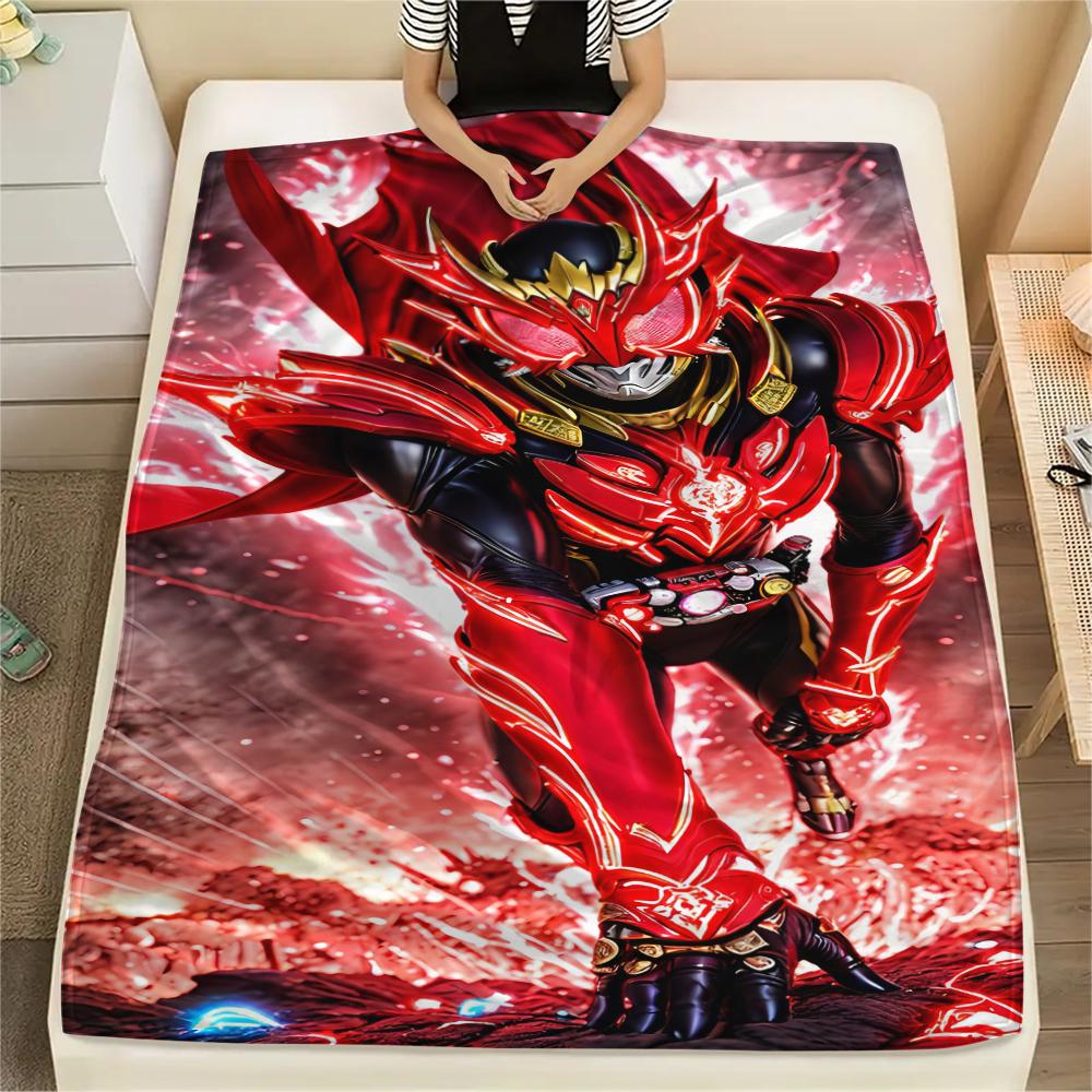 Kamen Rider classic theme poster Blanket, Cozy Throw for Home Sofa, Ideal Gift for Kamen Rider Collectors.chl 75x90cm
