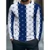 Men's Digital 3D Printed Round-neck Loose-Tee Shirt