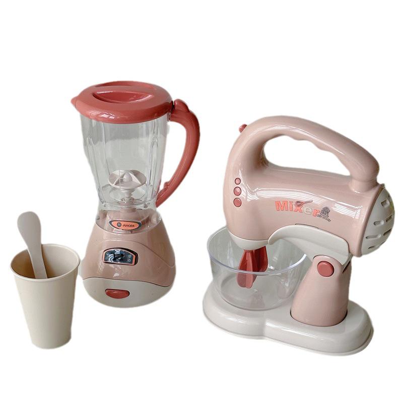 Korean Kids' Play Kitchen Appliances: Simulation Electric Washing Machine, Coffee Maker, Bread Maker, Water Dispenser