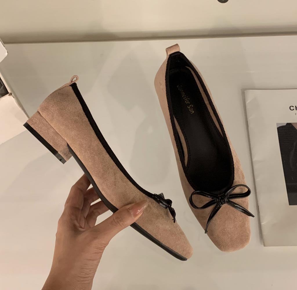 Fashion Bailamos New Brand Women Flat Shoes Fashion Polka Dots Round Toe Shallow Slip On Boat Shoes Outdoor Dress Single Shoes Mujer