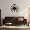40 Cm / Metal Wall Clock for Living Room Stylish Latest | Fancy Big Size Wall Watch for Hall, Kitchen | Decorative Antique WallClocks for Home