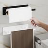 Kitchen Towel Holder Hanging Paper Towel Dispenser Adhesive Tissue Hanger Cabinet Storage Napkin Rack Bathroom Accessories New