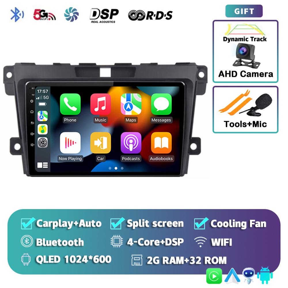 

Android 14 Carplay Автомагнитола для 2007 2008 2009 2010 2011 2012 2013 2014 MAZDA CX-7 CX 7 Мультимедийный проигрыватель Видео Стерео DSP