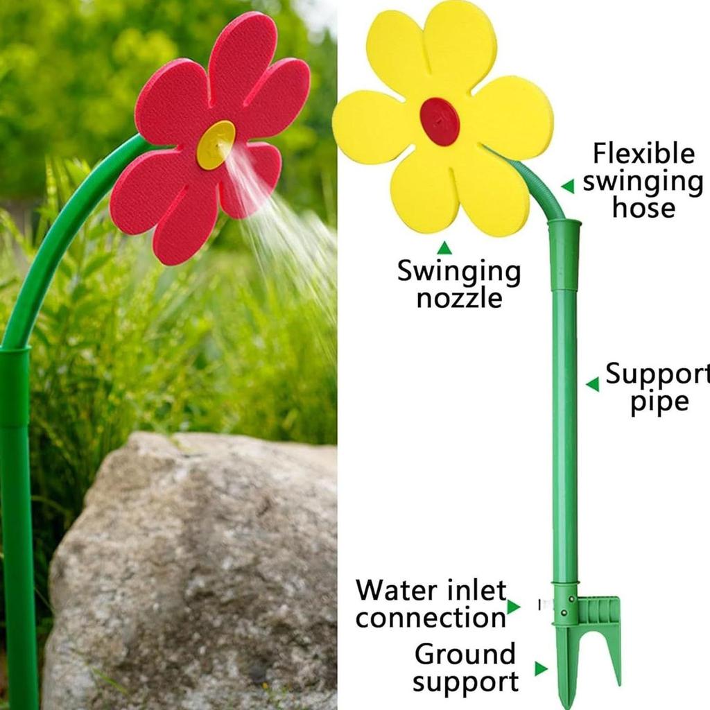 Garden Sprinkler Stake Lawn Water Sprinkler 360 Degree Rotating Yard Irrigation System For Watering Playing Farm Irrigation