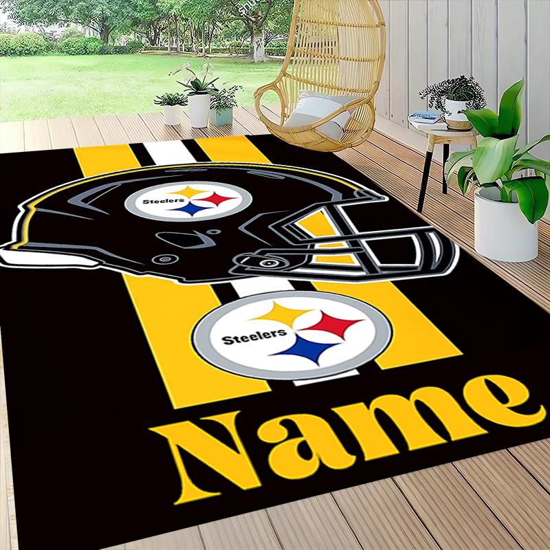Custom Name Patriots Team Spirit Carpet Rug Customizable Soft Washable Anti-Slip Home Living Room Sofa Mats Personalized Rug. 0909423