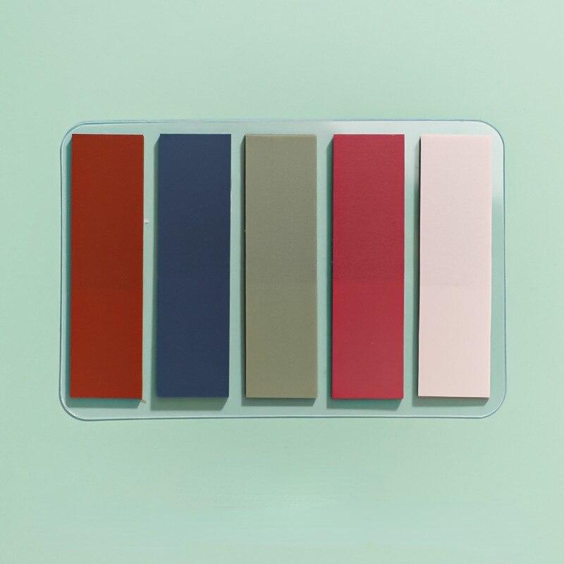 6 τεμ./σετ Morandi Έγχρωμο Υπόμνημα Υπόμνημα Ευρετήριο συμπαγών χρωμάτων Κολλώδεις σημειώσεις Σημειώσεις μηνυμάτων N Times Sticky Student Stationary Αναλώσιμα γραφείου