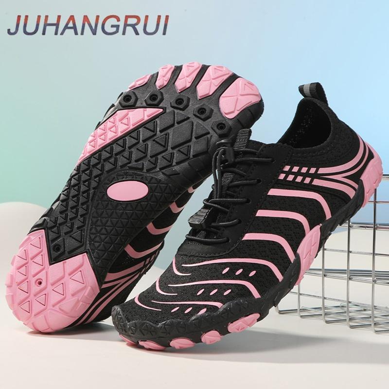 Couple Water Crossing Beach Shoes Quick Dry Swimming Surfing Aqua Shoes Soft Sole Barefoot Sneakers Fitness Yoga Shoe Breathable