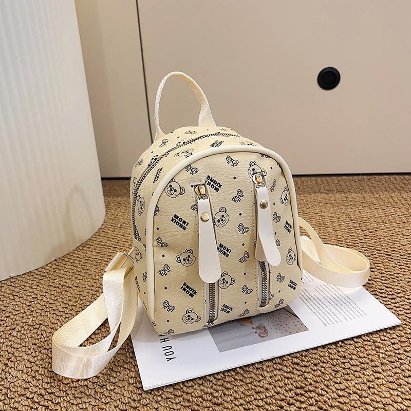 

New Casual Fashion Printed Backpack Women s Tide Large Capacity Commuter College Student School Bag Travel Bag Backpack