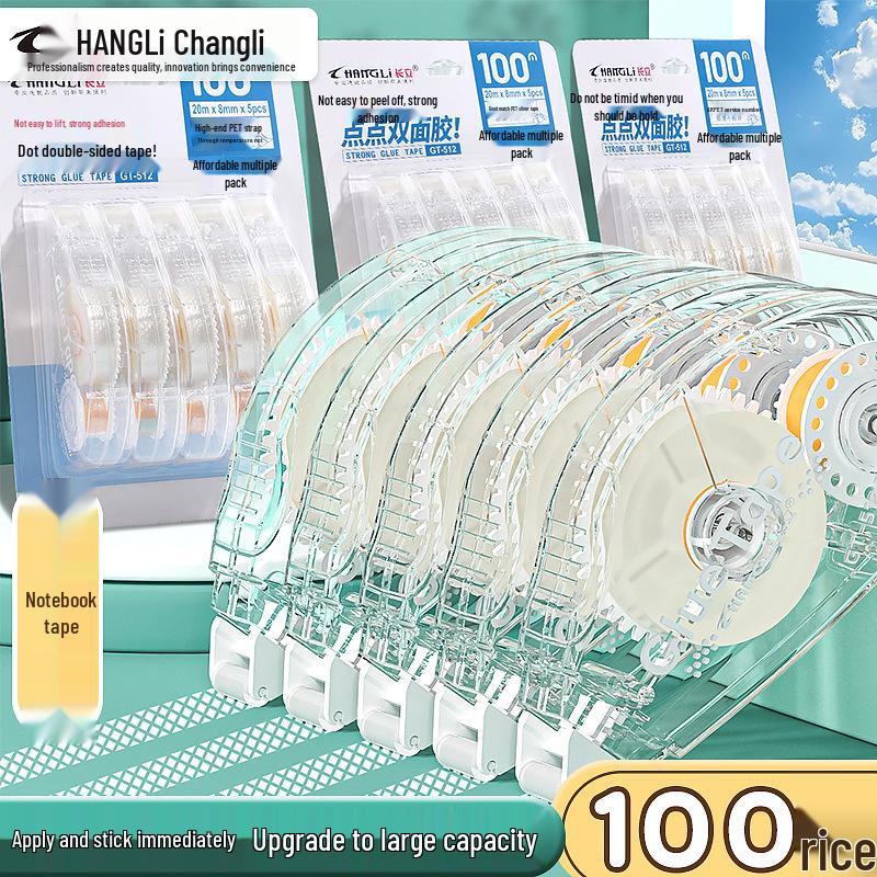 Dubbelsidig tejp med handgjort limstift - Pricklim med stor kapacitet