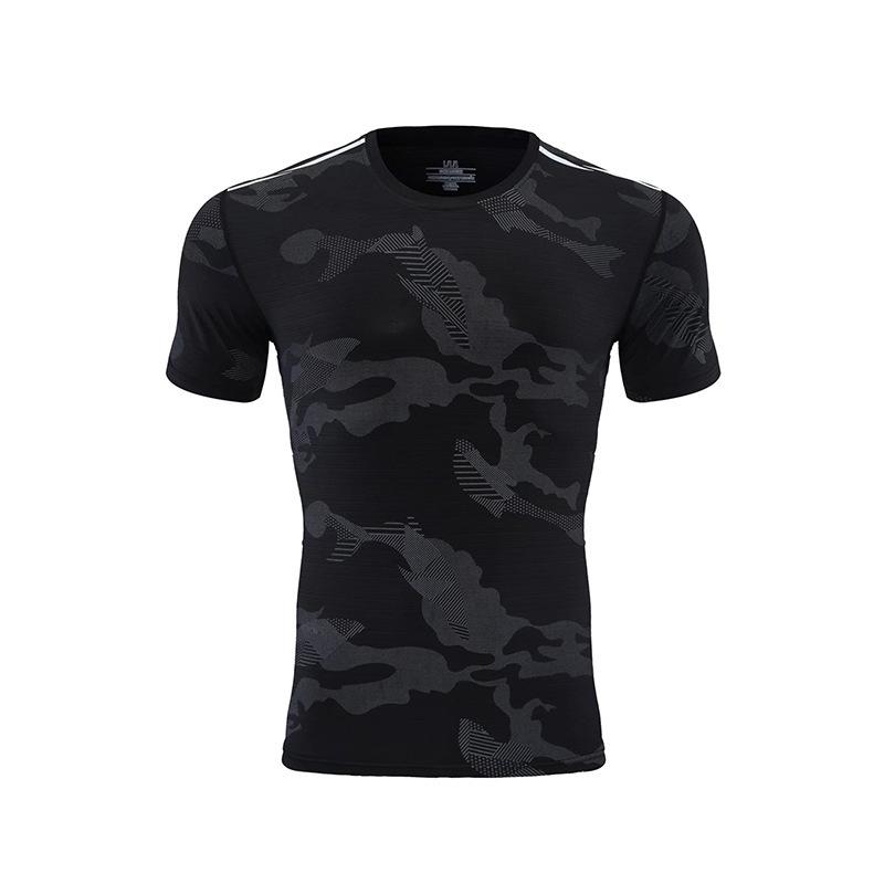 2024 Men's Camouflage Quick-Dry Sports T-Shirt - Short Sleeve, Summer Fitness & Running Top