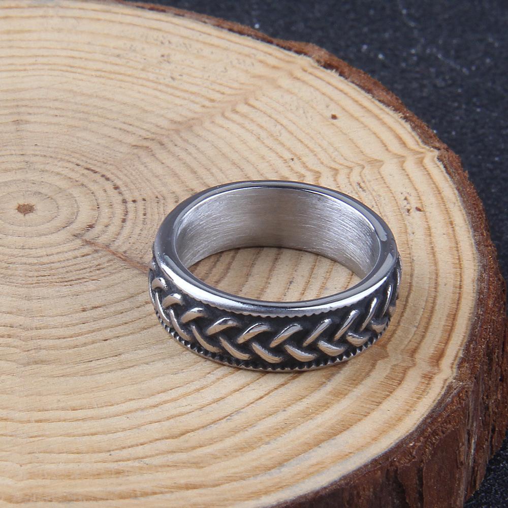 Viking Celtic Knot Ring Eternity Love Friendship Stainless Steel Triquetra Claddagh Jewelry for Men Women