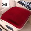 Thickened Plush Car Seat Cushion Set Anti-Slip Design Moisture-Wicking Easy Installation Soft Fluffy Front Back Seat Covers