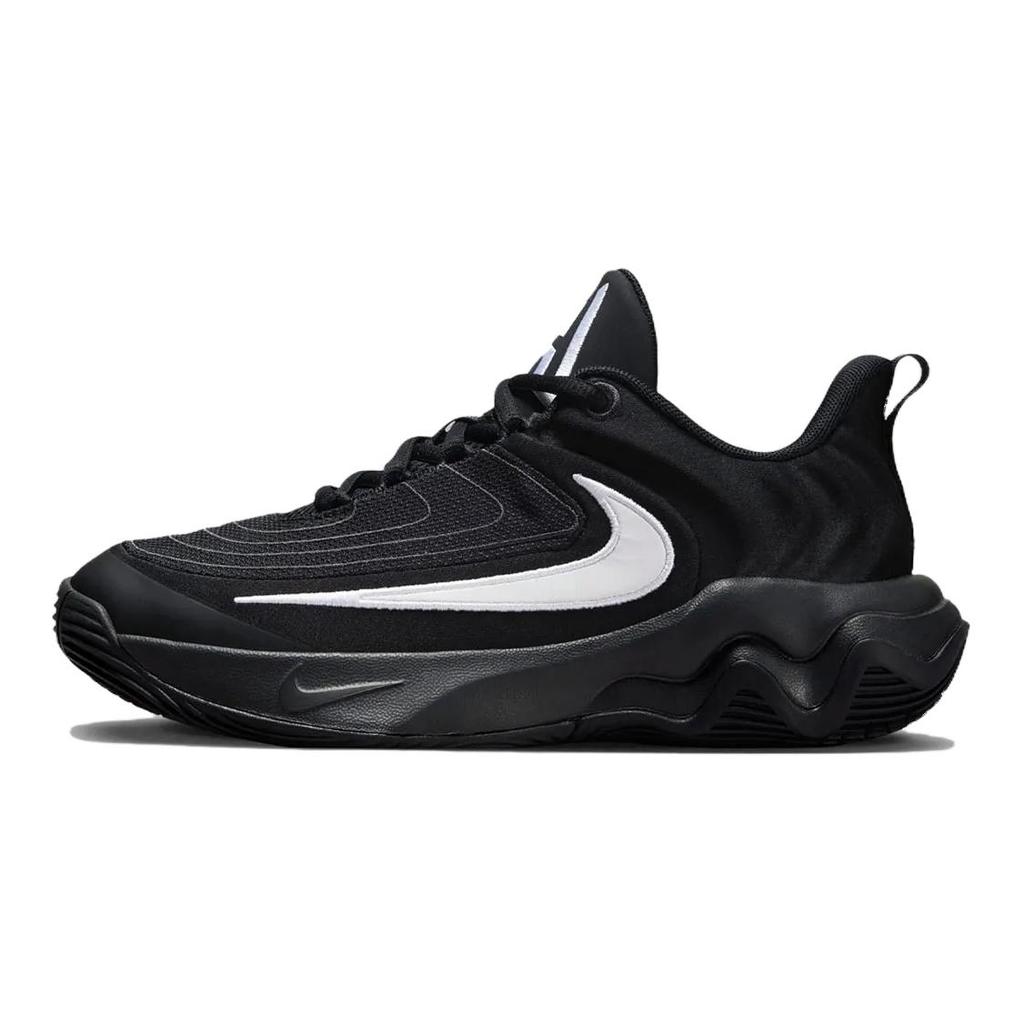 Nike Giannis Immortality 4 GS Black Kids Sneakers White Dark-Smoke-Grey FZ6734-001