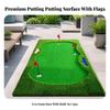 Stable Golf Putting Surface | Multiple Hole Cutouts, Green with