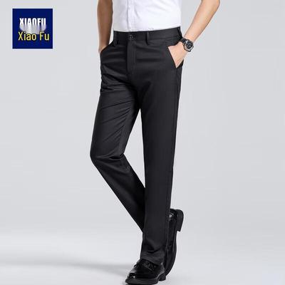 Men's Elastic Waist Business Casual Pants
