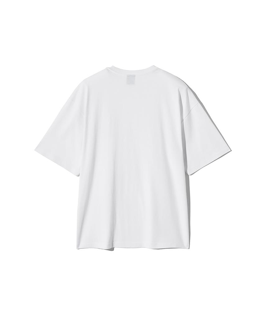 GAKKAI UNIONS Sunshine Embroidered Short Sleeve T-Shirt White