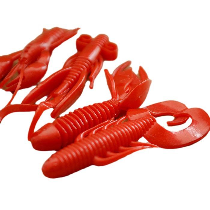 Crayfish/Ghost Shrimp/Flower Tail Maggot 2g Soft Lure Bait Worm